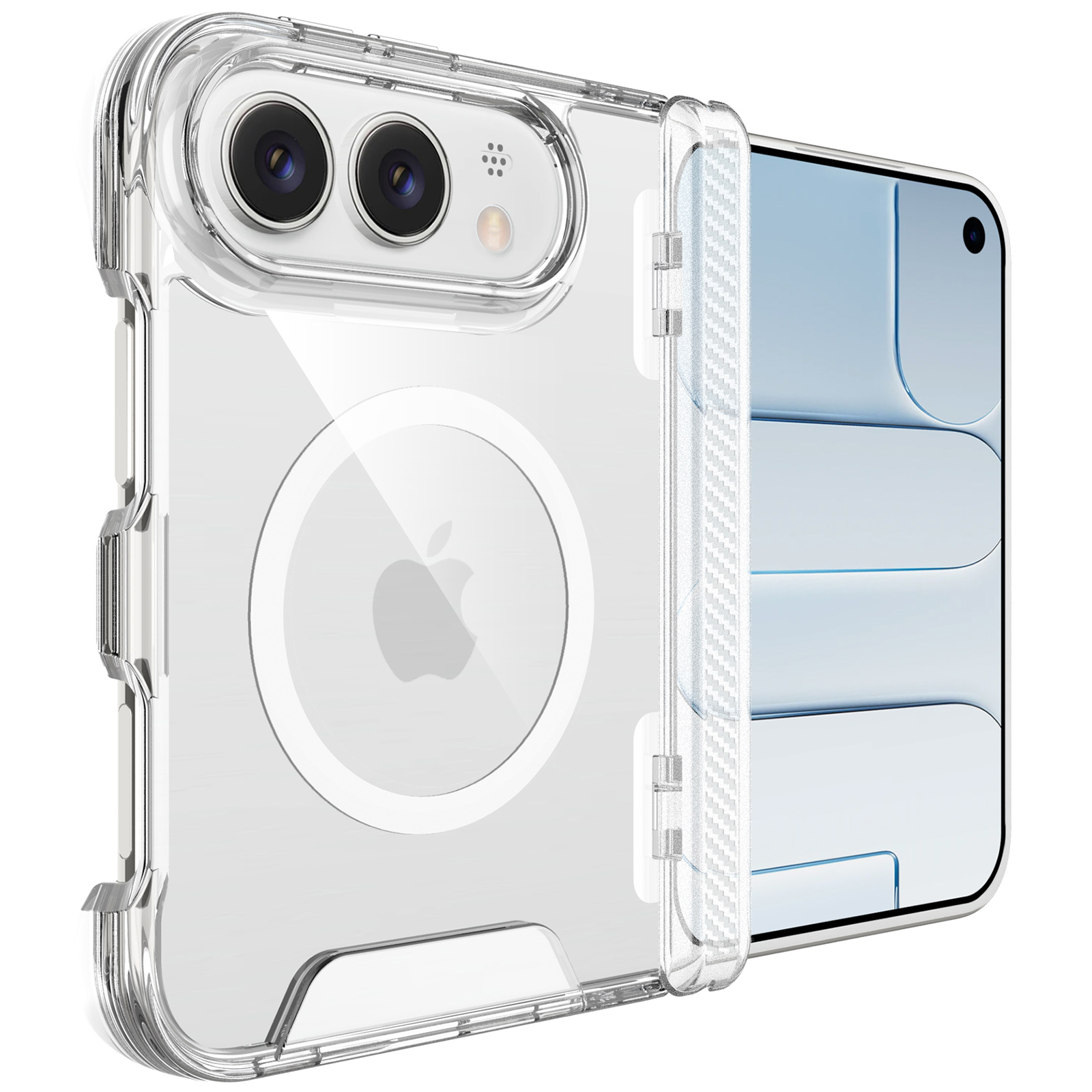 Чехол TPU Space Case with Magnetic Fit для Apple iPhone Duo (5.4/7.6"), TPU, купить оптом с доставкой
