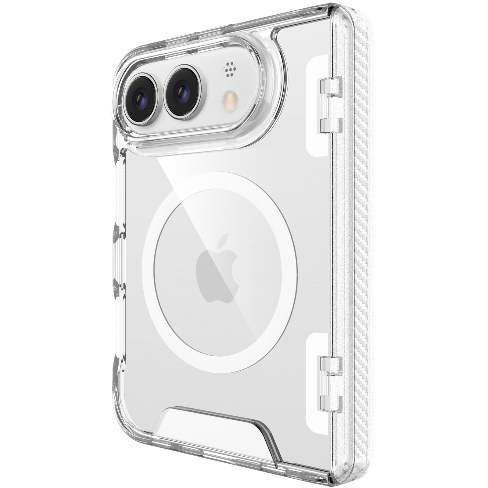 Чехол TPU Space Case with Magnetic Fit для Apple iPhone Duo (5.4/7.6"), Прозрачный 1, TPU, купить оптом с доставкой