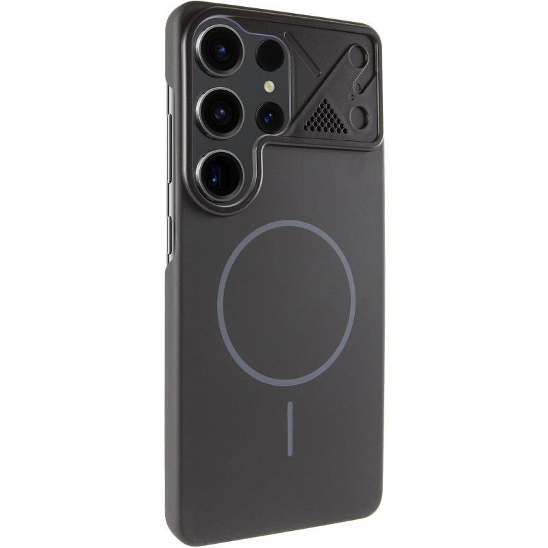 Чохол PC Synq with Magnetic Fit для Samsung Galaxy S25 Ultra, Black, Пластик, купити оптом з доставкою