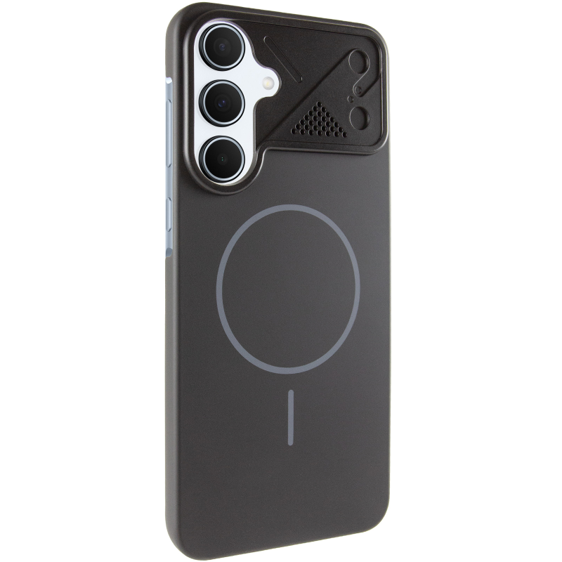 Уцінка Чохол PC Synq with Magnetic Fit для Samsung Galaxy S25+, Пошкоджена упаковка / Black, Пластик, купити оптом з доставкою
