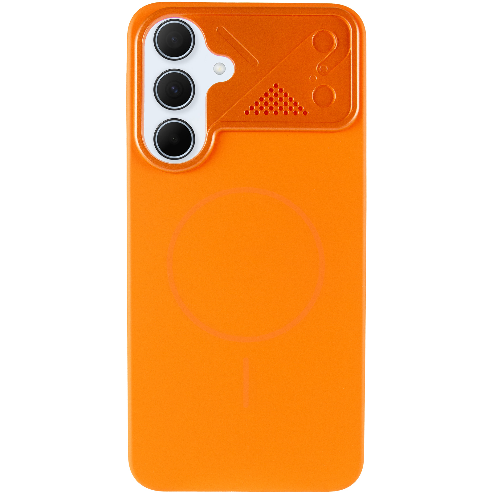 Уцінка Чохол PC Synq with Magnetic Fit для Samsung Galaxy A17 4G/5G, Пошкоджена упаковка / Orange 1, Пластик, купити оптом з доставкою