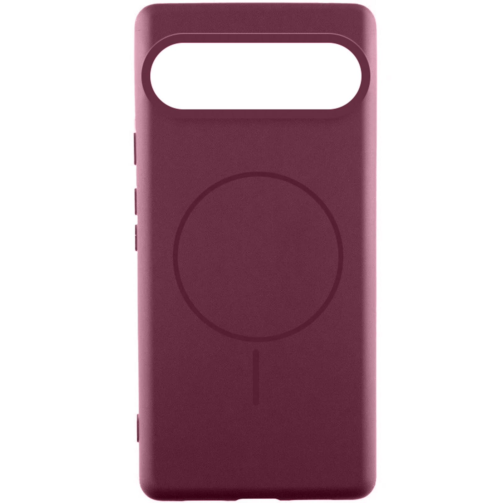 Чехол Silicone Cover Lakshmi (AA) with Magnetic Fit для Google Pixel 10 Pro XL, Бордовый / Marsala, Силикон, купить оптом с доставкой