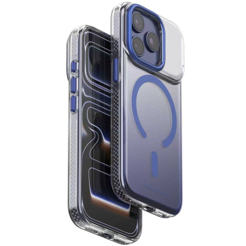 Чохол TPU+PC Puloka Resplendent with Magnetic Fit для Apple iPhone 15 Pro Max (6.7"), Blue, TPU+PC, купити оптом з доставкою