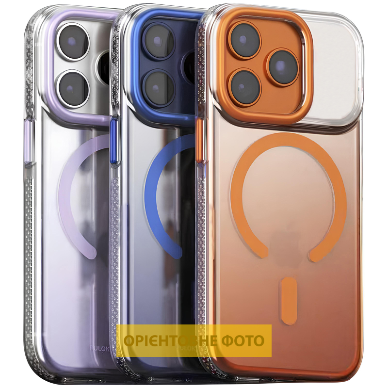 Чохол TPU+PC Puloka Resplendent with Magnetic Fit для Apple iPhone 16 (6.1"), TPU+PC, купити оптом з доставкою