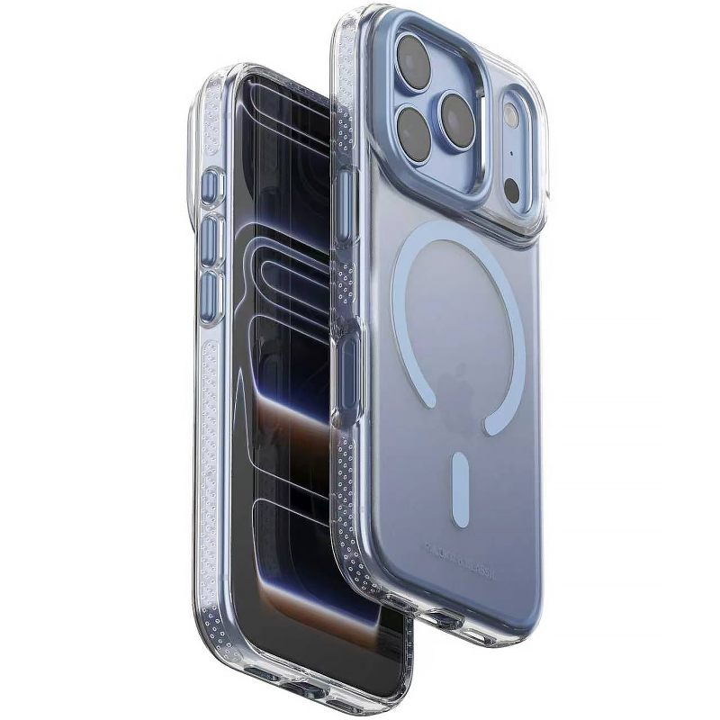 Чохол TPU+PC Puloka Resplendent with Magnetic Fit для Apple iPhone 17 Pro / 18 Pro (6.3"), Light Blue, TPU+PC, купити оптом з доставкою