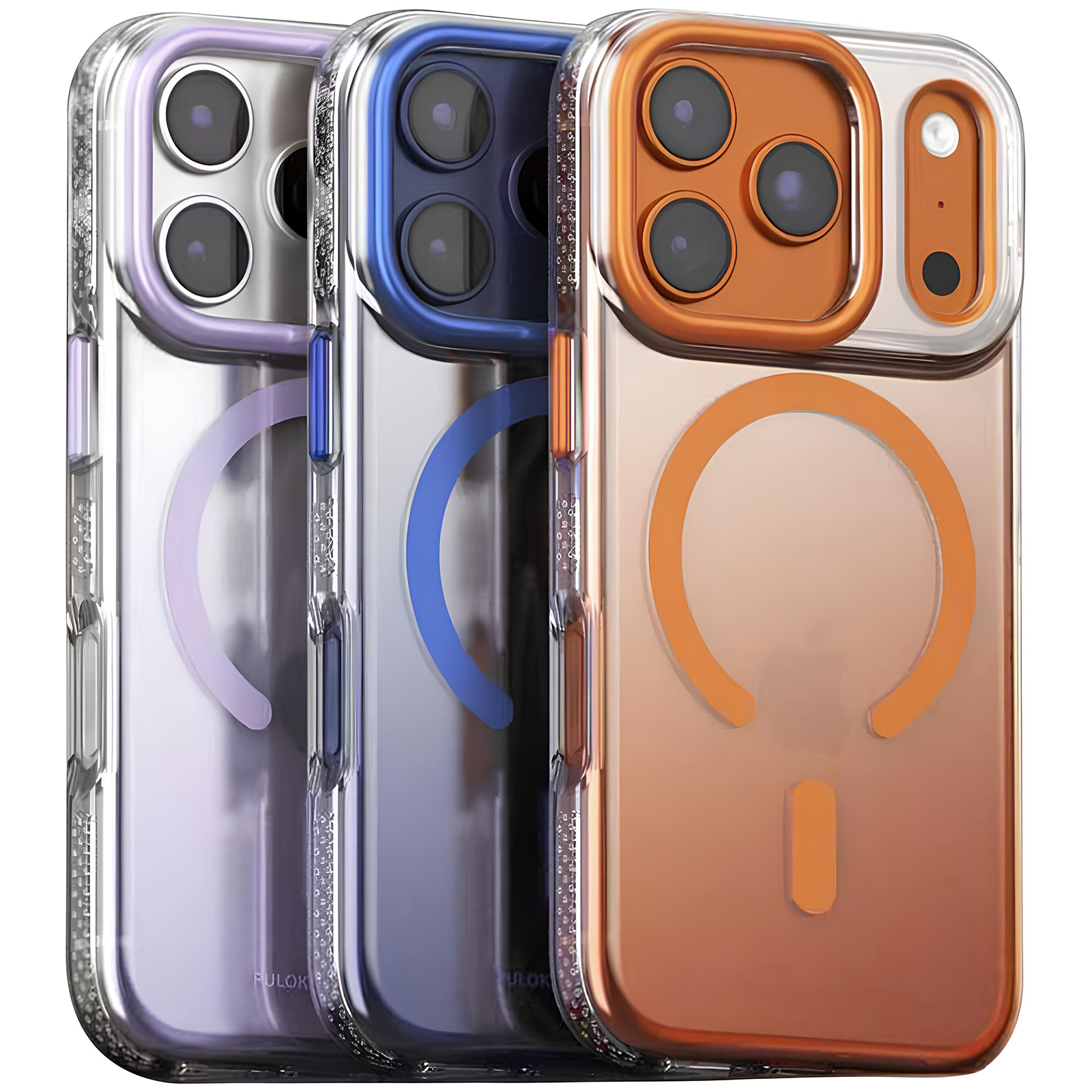 Чохол TPU+PC Puloka Resplendent with Magnetic Fit для Apple iPhone 17 Pro Max / 18 Pro Max (6.9"), TPU+PC, купити оптом з доставкою