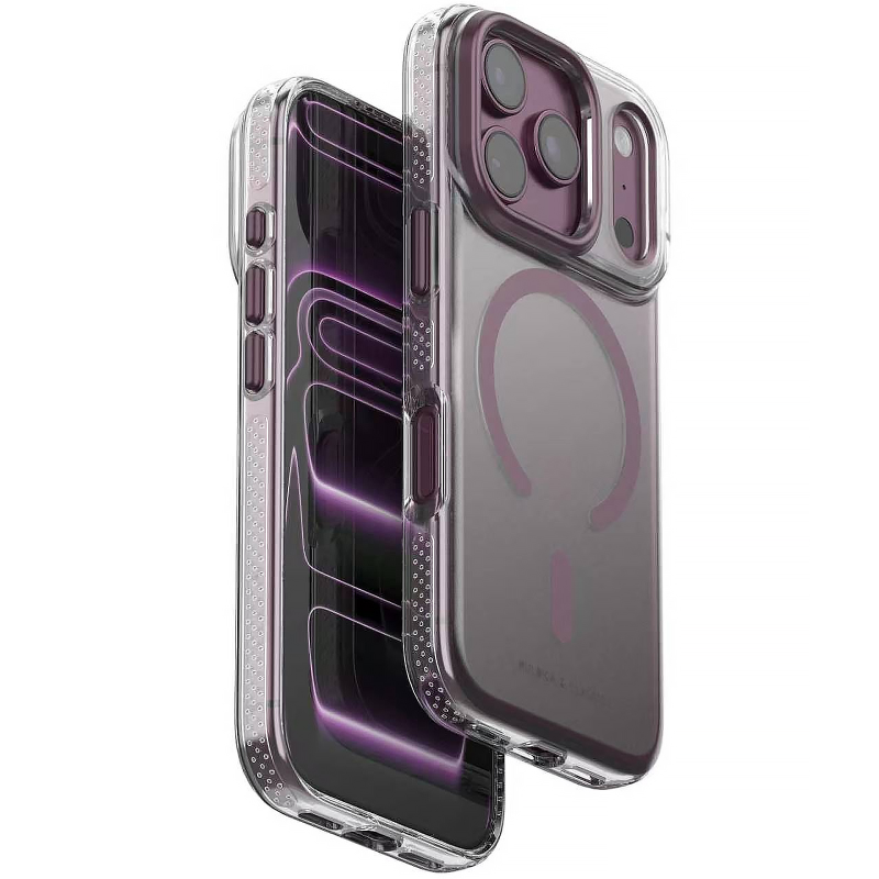 Чохол TPU+PC Puloka Resplendent with Magnetic Fit для Apple iPhone 17 Pro Max / 18 Pro Max (6.9"), Dark Cherry, TPU+PC, купити оптом з доставкою