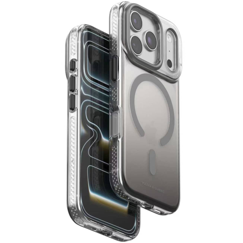 Чохол TPU+PC Puloka Resplendent with Magnetic Fit для Apple iPhone 17 Pro Max / 18 Pro Max (6.9"), Dark Grey, TPU+PC, купити оптом з доставкою
