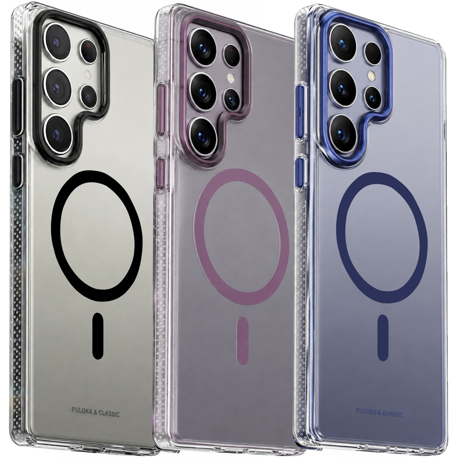 Чохол TPU+PC Puloka Resplendent with Magnetic Fit для Samsung Galaxy S26 Ultra, TPU+PC, купити оптом з доставкою