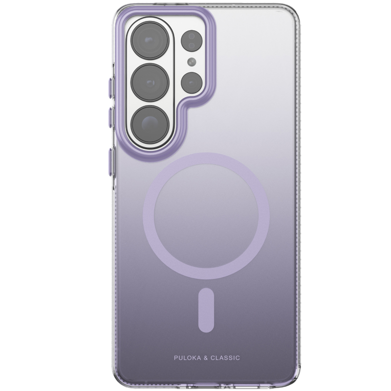 Чохол TPU+PC Puloka Resplendent with Magnetic Fit для Samsung Galaxy S26 Ultra, Purple 3, TPU+PC, купити оптом з доставкою