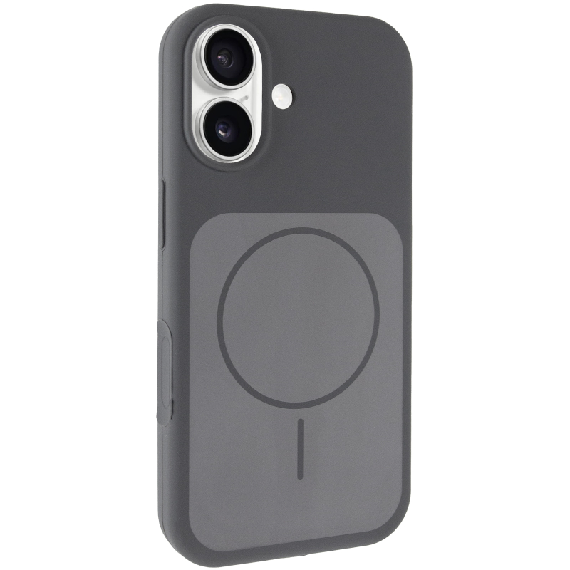 Чохол Silk Duo Color (AA) NO LOGO with Magnetic Fit для Apple iPhone 17 (6.3) на малюнкі №1