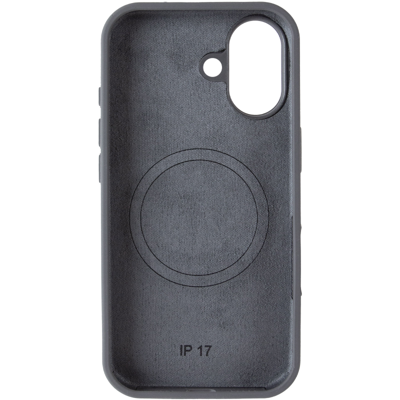 Чехол Silk Duo Color (AA) with Magnetic Fit для Apple iPhone 17 (6.3"), Gray 2, Силикон, купить оптом с доставкой
