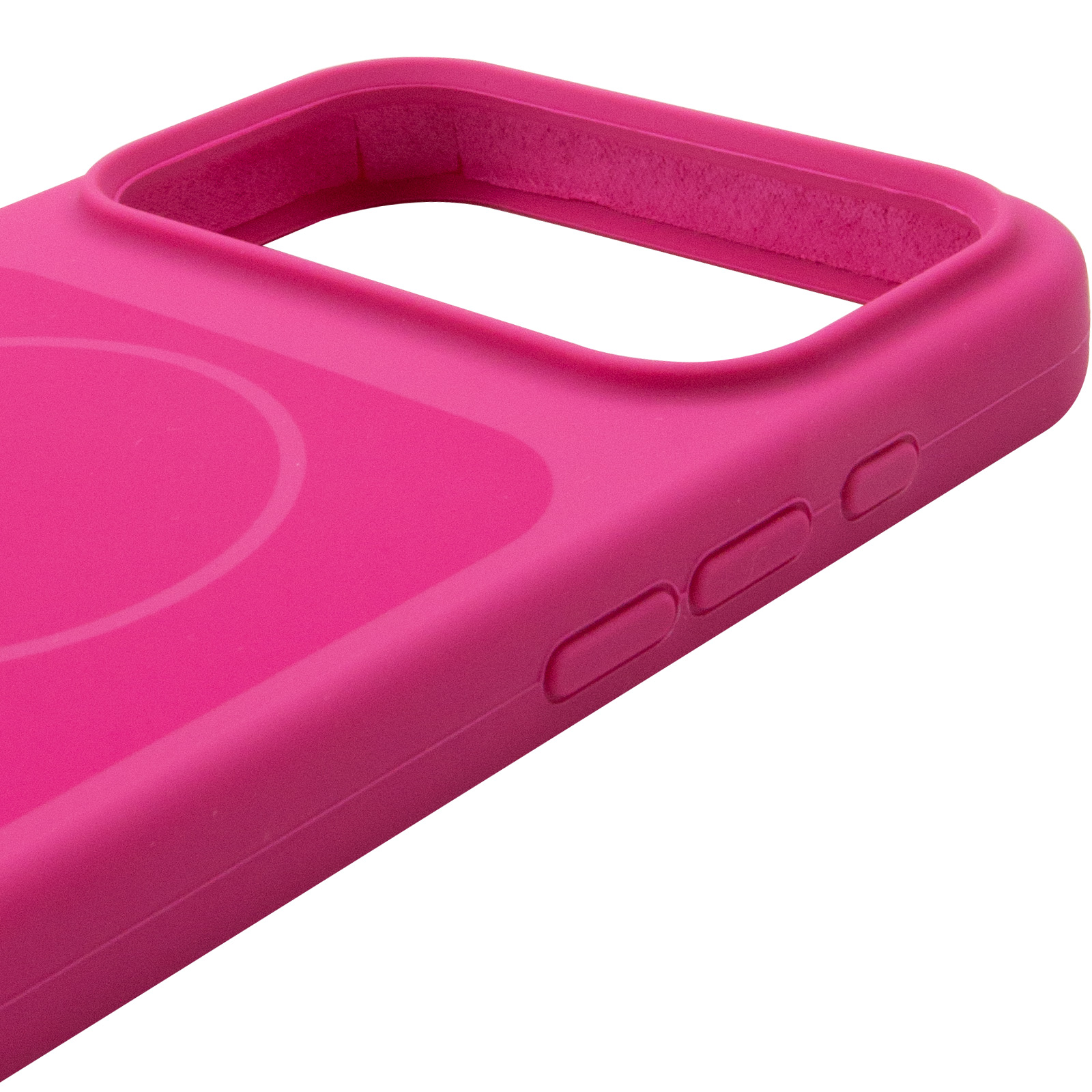 Чохол Silk Duo Color (AA) NO LOGO with Magnetic Fit для Apple iPhone 17 Pro / 18 Pro (6.3"), Dragon Fruit 3, Силікон, купити оптом з доставкою