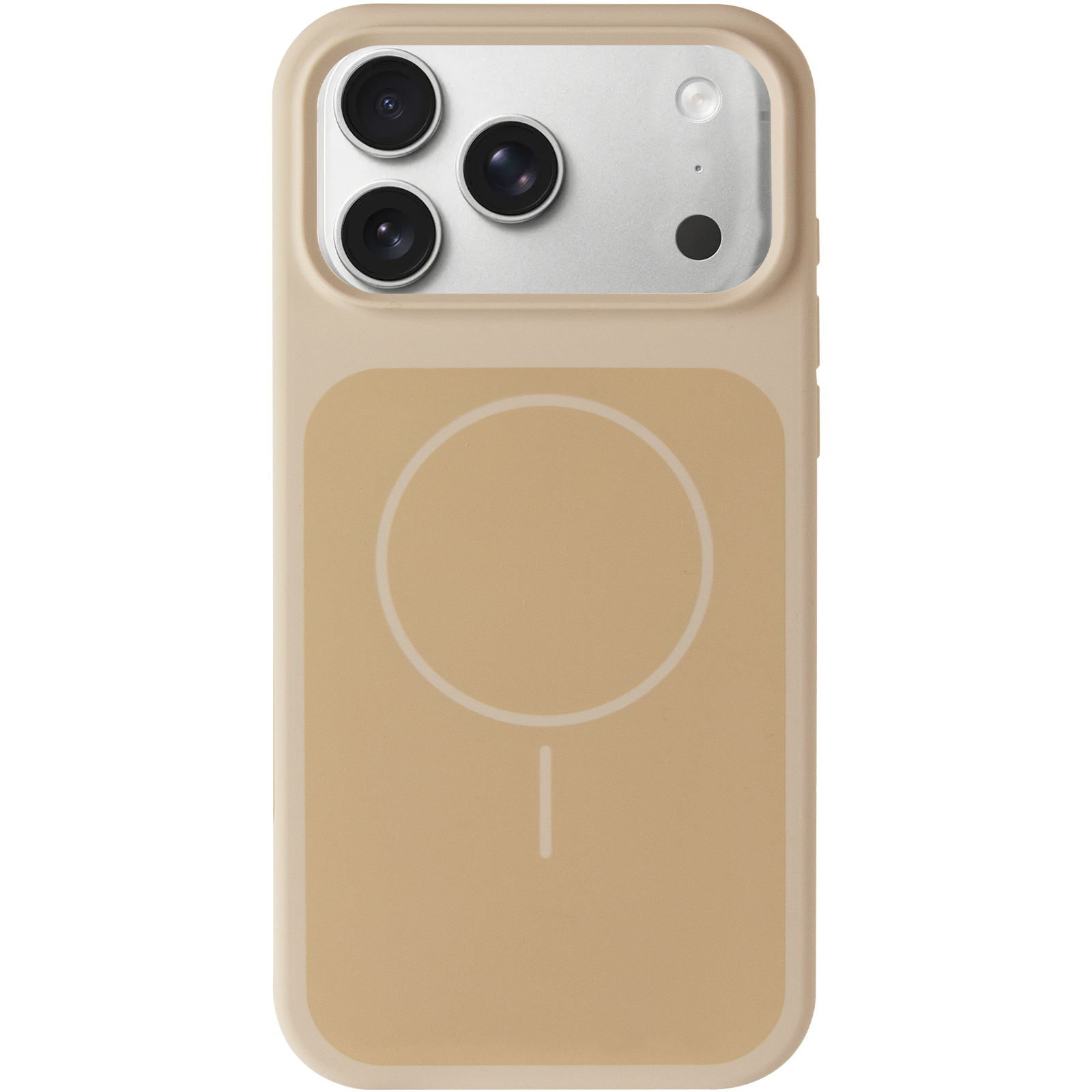 Чохол Silk Duo Color (AA) NO LOGO with Magnetic Fit для Apple iPhone 17 Pro Max (6.9"), Antique White 1, Силікон, купити оптом з доставкою