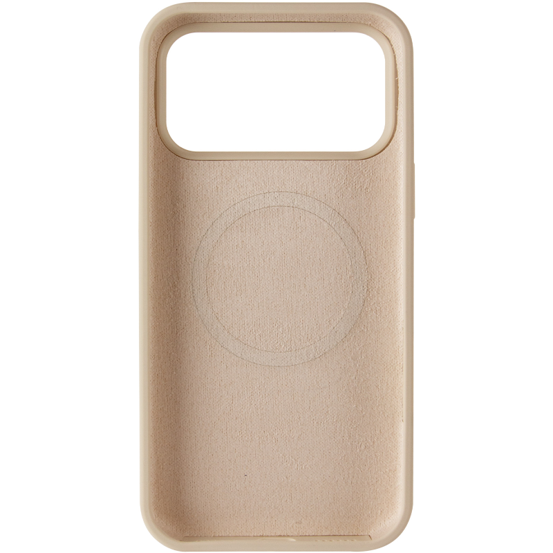 Чохол Silk Duo Color (AA) NO LOGO with Magnetic Fit для Apple iPhone 17 Pro Max (6.9"), Antique White 2, Силікон, купити оптом з доставкою