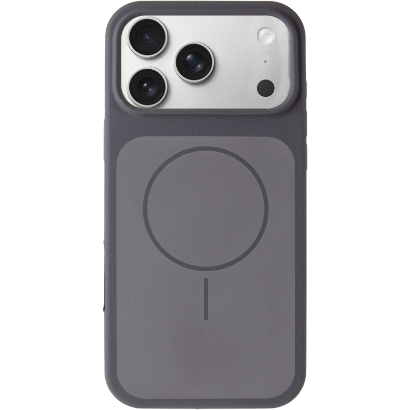 Чохол Silk Duo Color (AA) NO LOGO with Magnetic Fit для Apple iPhone 17 Pro Max (6.9"), Gray 1, Силікон, купити оптом з доставкою