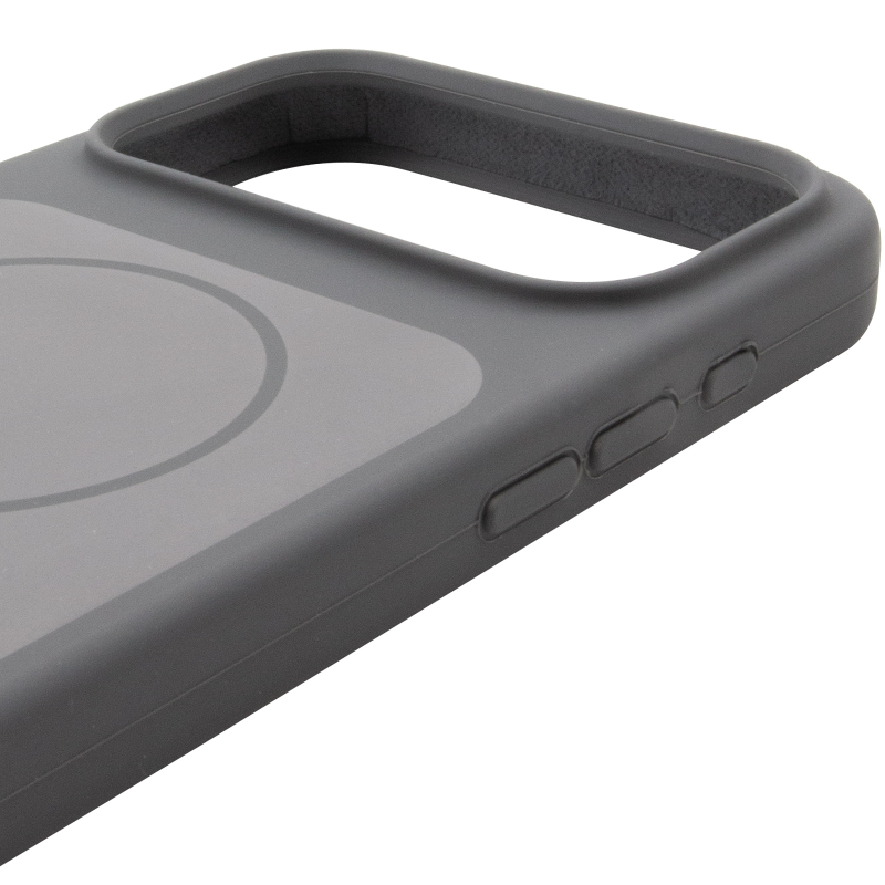 Чохол Silk Duo Color (AA) NO LOGO with Magnetic Fit для Apple iPhone 17 Pro Max (6.9"), Gray 3, Силікон, купити оптом з доставкою