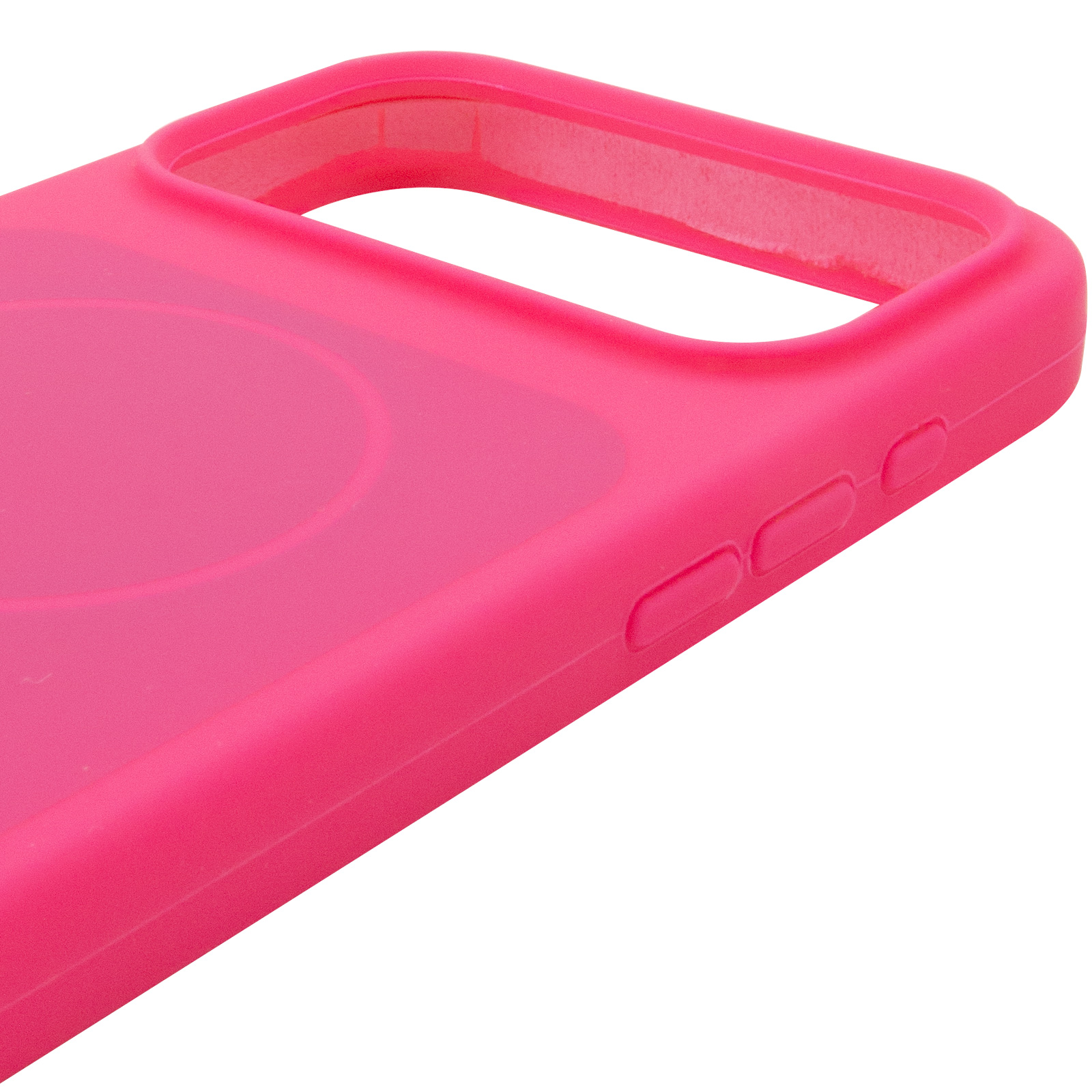 Чехол Silk Duo Color (AA) NO LOGO with Magnetic Fit для Apple iPhone 17 Pro Max / 18 Pro Max (6.9"), Barbie Pink 3, Силикон, купить оптом с доставкой