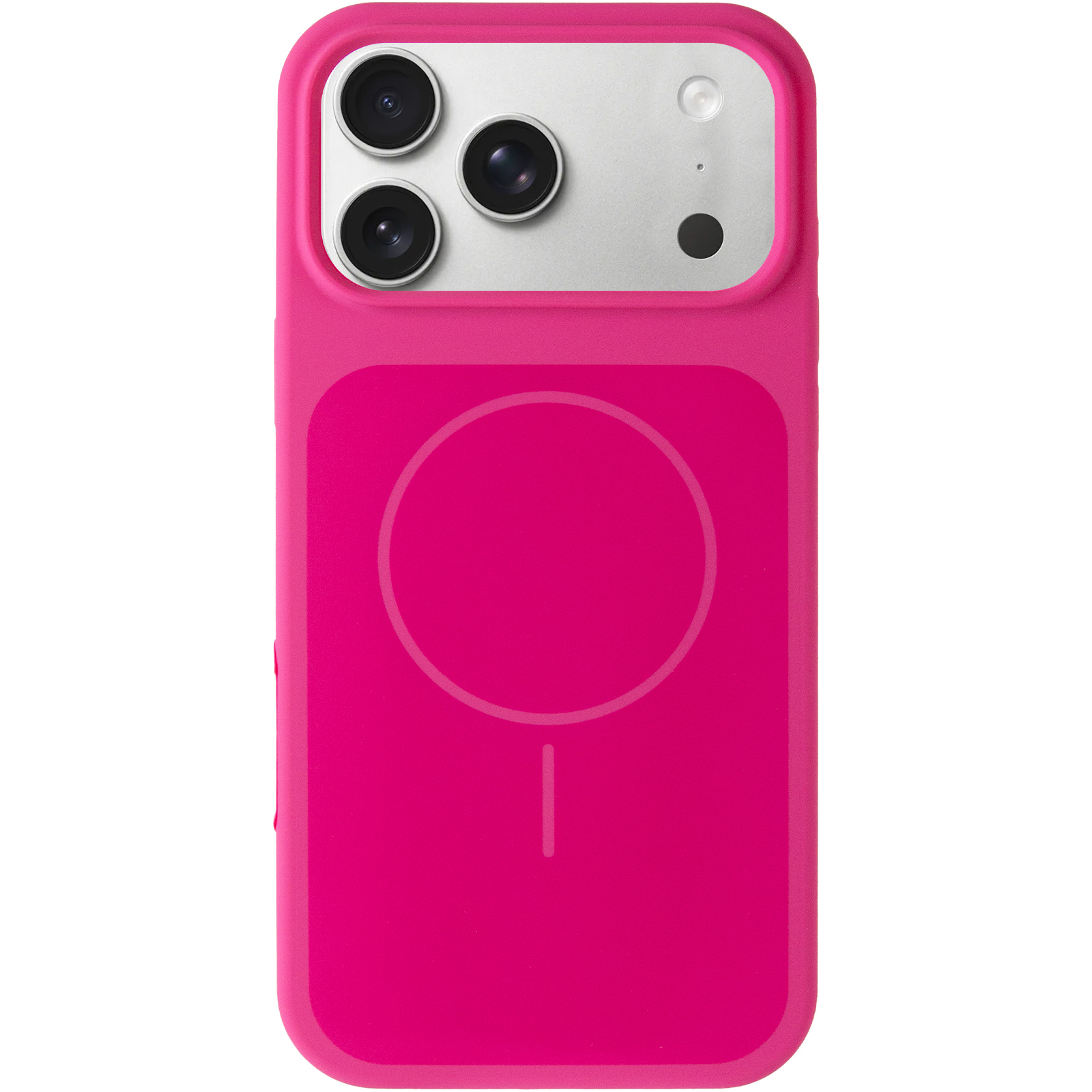 Чехол Silk Duo Color (AA) NO LOGO with Magnetic Fit для Apple iPhone 17 Pro Max / 18 Pro Max (6.9"), Dragon Fruit 1, Силикон, купить оптом с доставкой