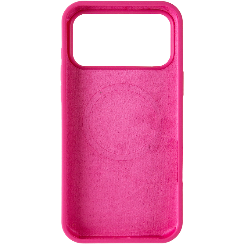 Чехол Silk Duo Color (AA) NO LOGO with Magnetic Fit для Apple iPhone 17 Pro Max / 18 Pro Max (6.9"), Dragon Fruit 2, Силикон, купить оптом с доставкой
