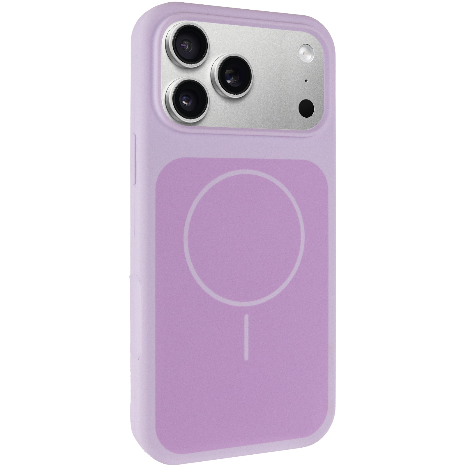 Чехол Silk Duo Color (AA) NO LOGO with Magnetic Fit для Apple iPhone 17 Pro Max / 18 Pro Max (6.9"), Lilac, Силикон, купить оптом с доставкой