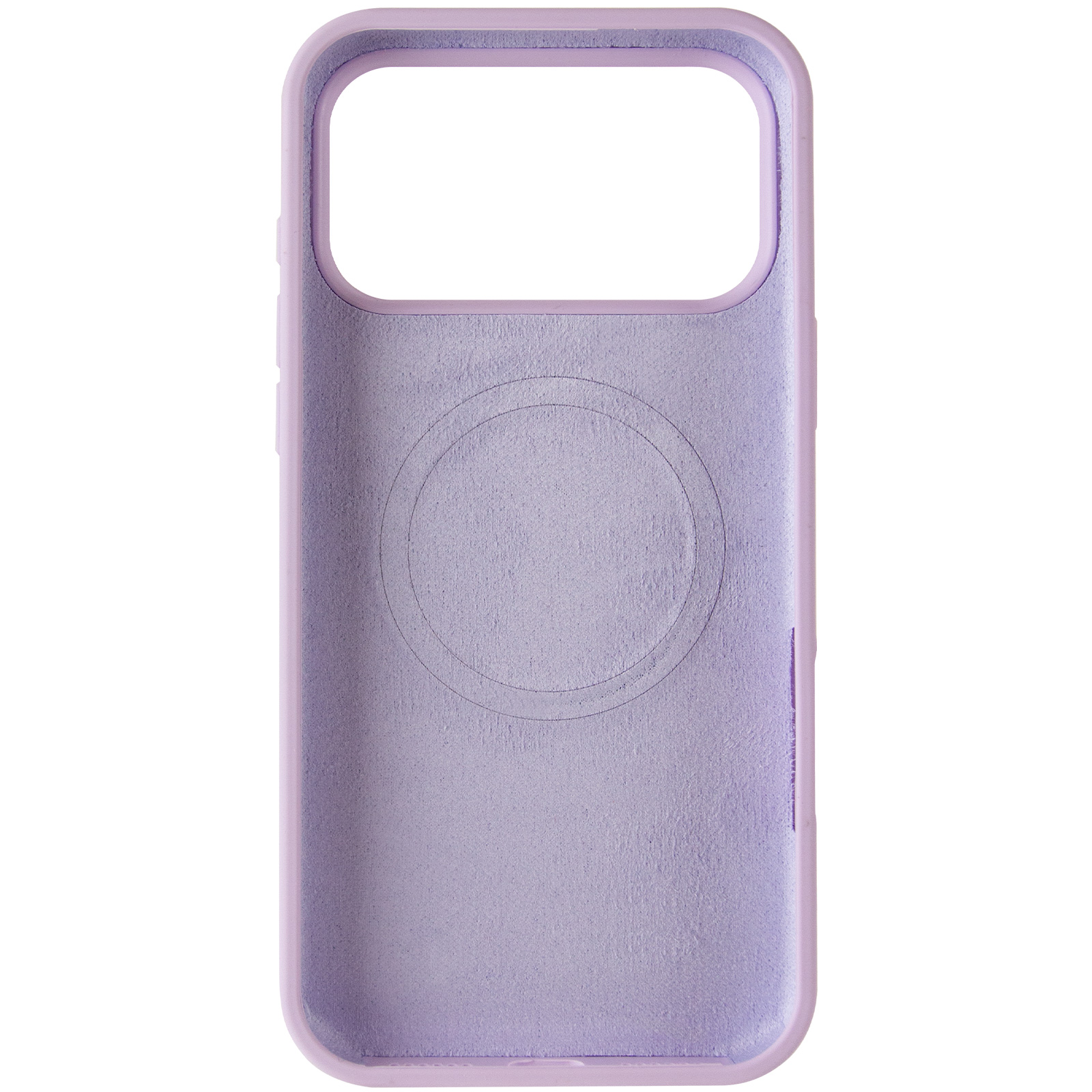 Чехол Silk Duo Color (AA) NO LOGO with Magnetic Fit для Apple iPhone 17 Pro Max / 18 Pro Max (6.9"), Lilac 2, Силикон, купить оптом с доставкой