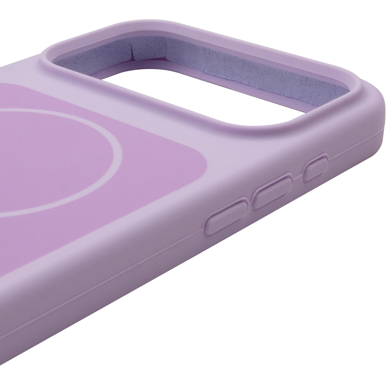Чехол Silk Duo Color (AA) NO LOGO with Magnetic Fit для Apple iPhone 17 Pro Max / 18 Pro Max (6.9"), Lilac 3, Силикон, купить оптом с доставкой