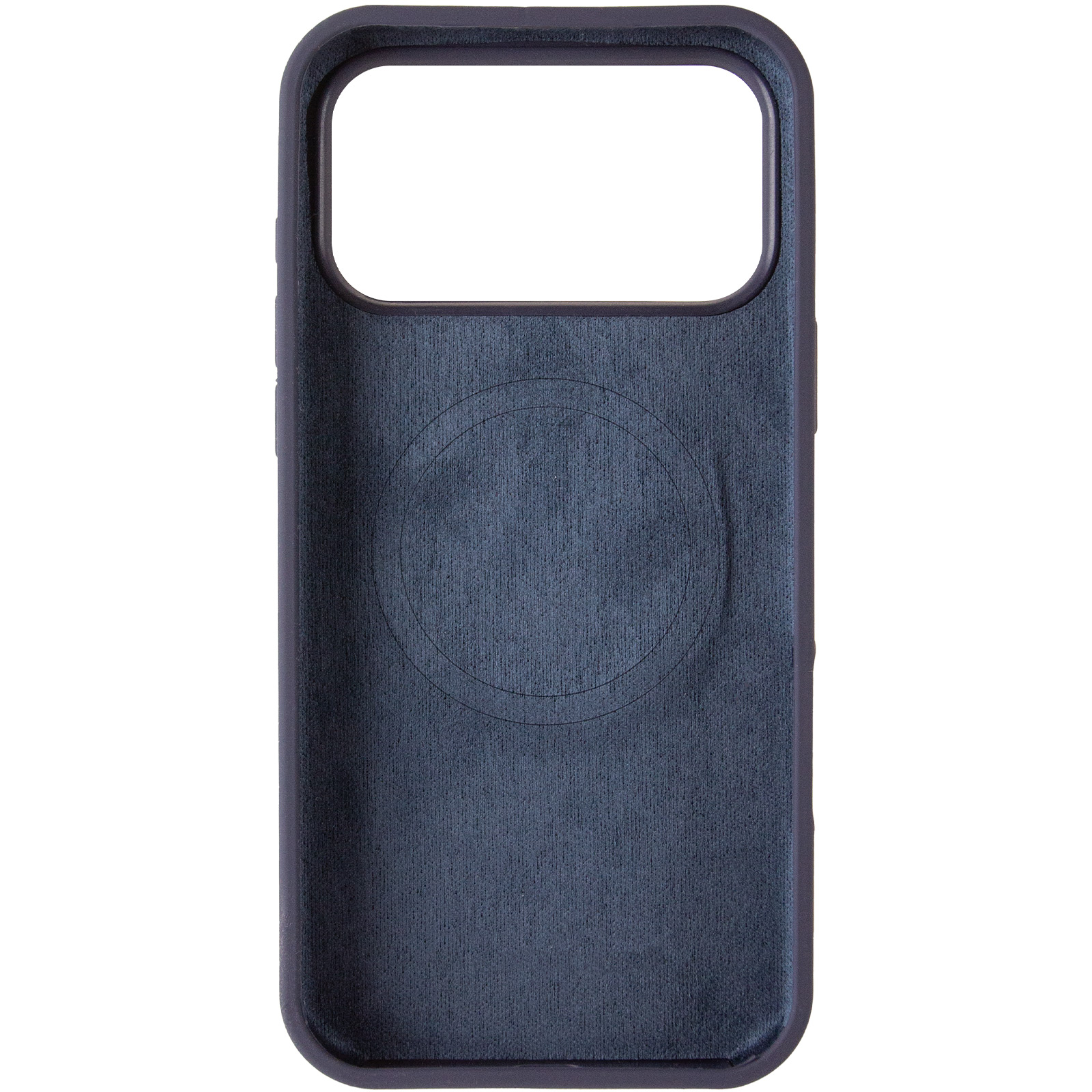 Чехол Silk Duo Color (AA) NO LOGO with Magnetic Fit для Apple iPhone 17 Pro Max / 18 Pro Max (6.9"), Midnight Blue 2, Силикон, купить оптом с доставкой