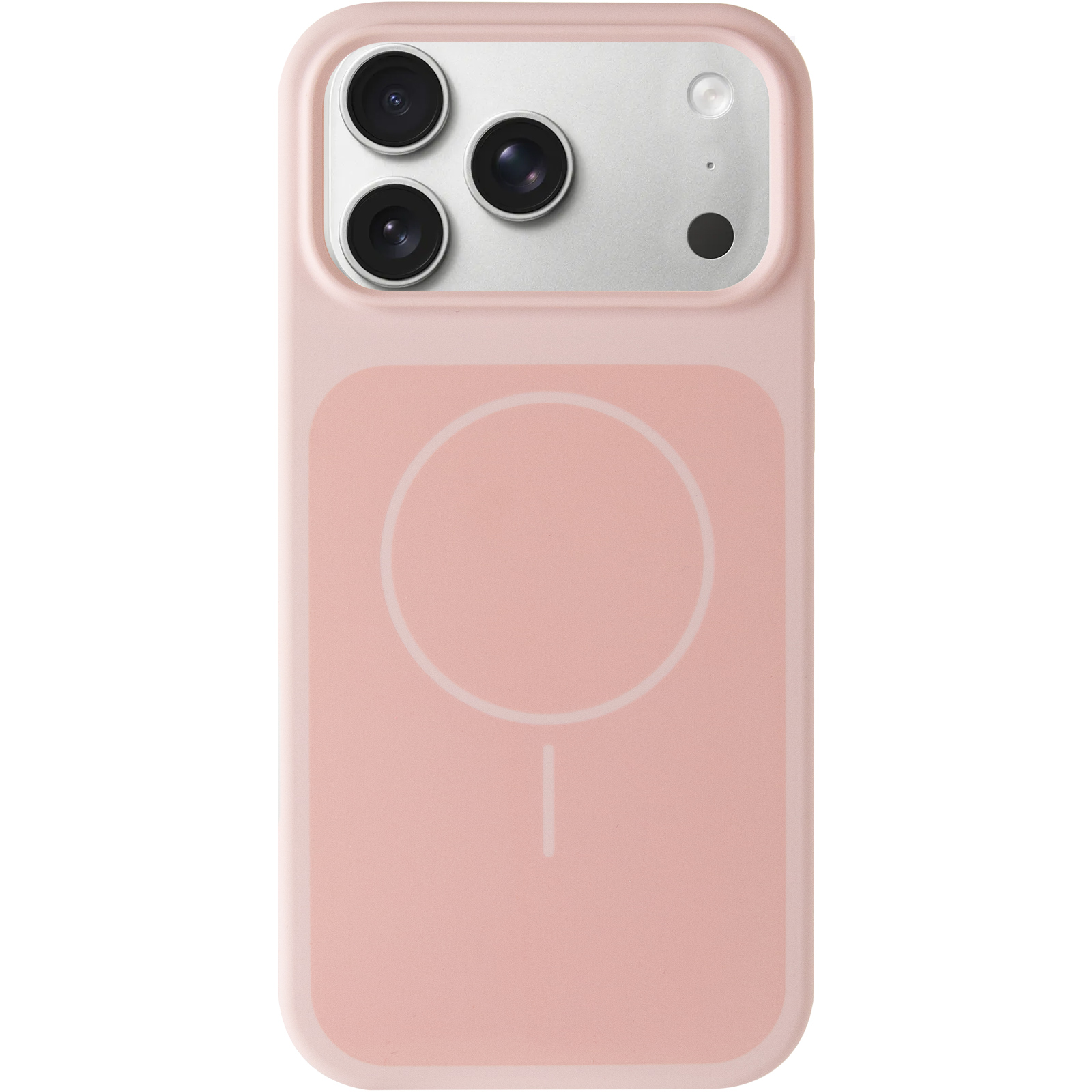 Чехол Silk Duo Color (AA) NO LOGO with Magnetic Fit для Apple iPhone 17 Pro Max / 18 Pro Max (6.9"), Pink 1, Силикон, купить оптом с доставкой