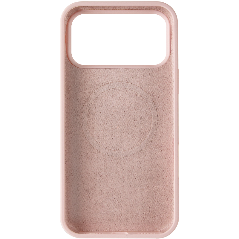 Чехол Silk Duo Color (AA) NO LOGO with Magnetic Fit для Apple iPhone 17 Pro Max / 18 Pro Max (6.9"), Pink 2, Силикон, купить оптом с доставкой