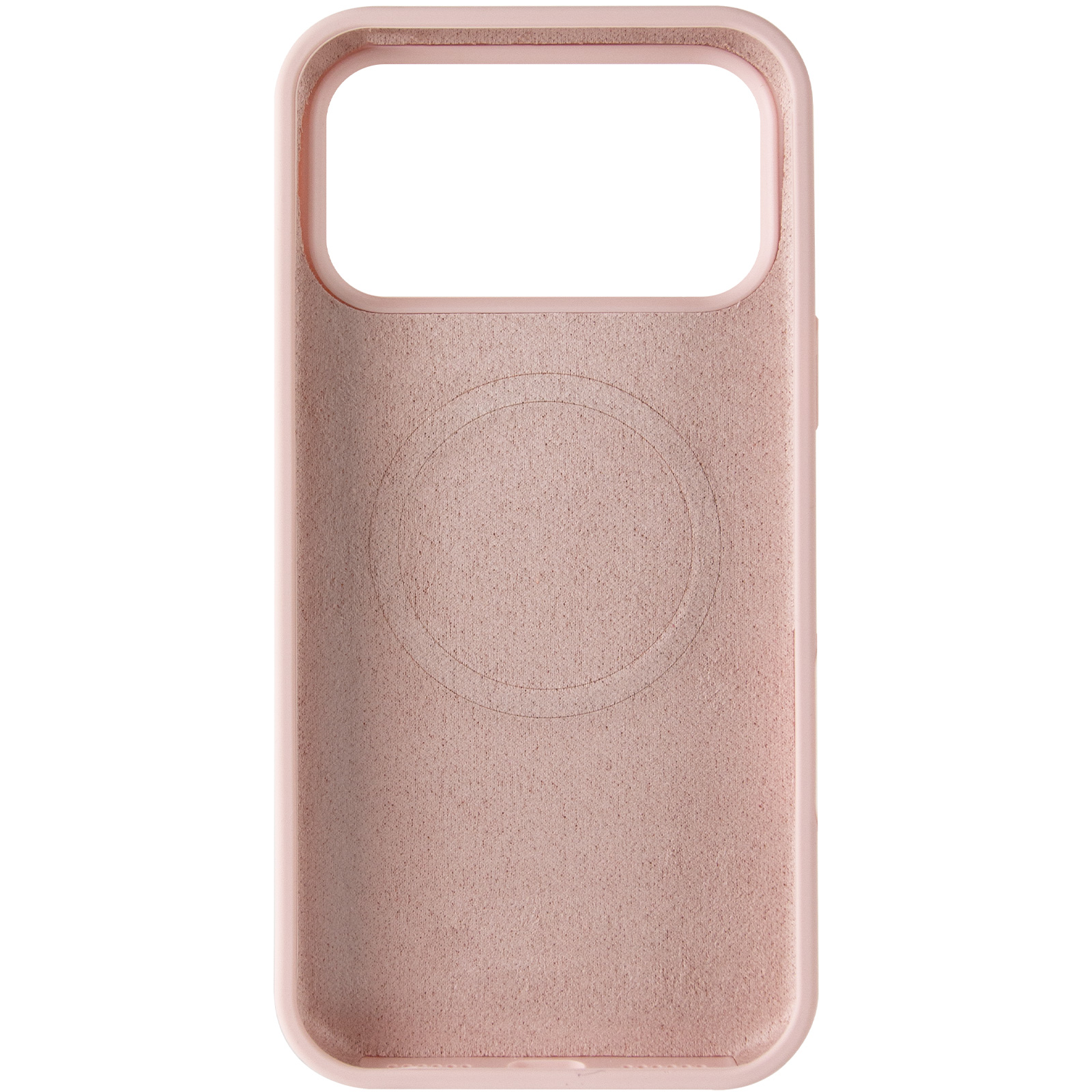 Чехол Silk Duo Color (AA) NO LOGO with Magnetic Fit для Apple iPhone 17 Pro Max / 18 Pro Max (6.9"), Pink 2, Силикон, купить оптом с доставкой