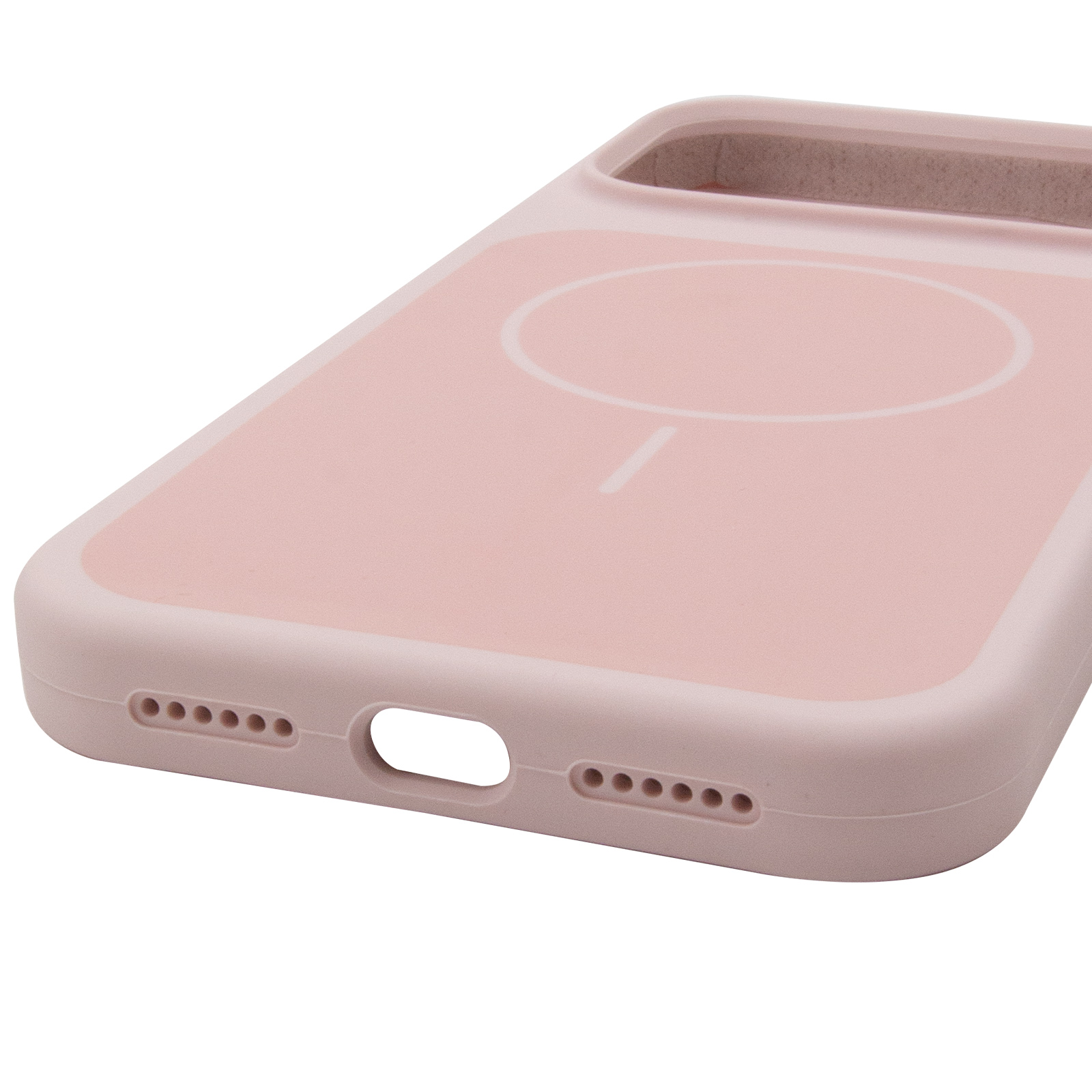 Чехол Silk Duo Color (AA) NO LOGO with Magnetic Fit для Apple iPhone 17 Pro Max / 18 Pro Max (6.9"), Pink 4, Силикон, купить оптом с доставкой