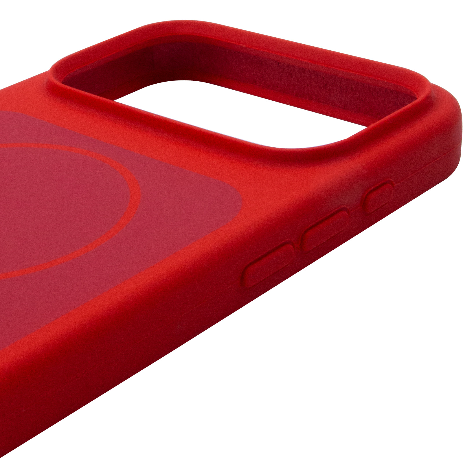 Чехол Silk Duo Color (AA) NO LOGO with Magnetic Fit для Apple iPhone 17 Pro Max / 18 Pro Max (6.9"), Red 3, Силикон, купить оптом с доставкой