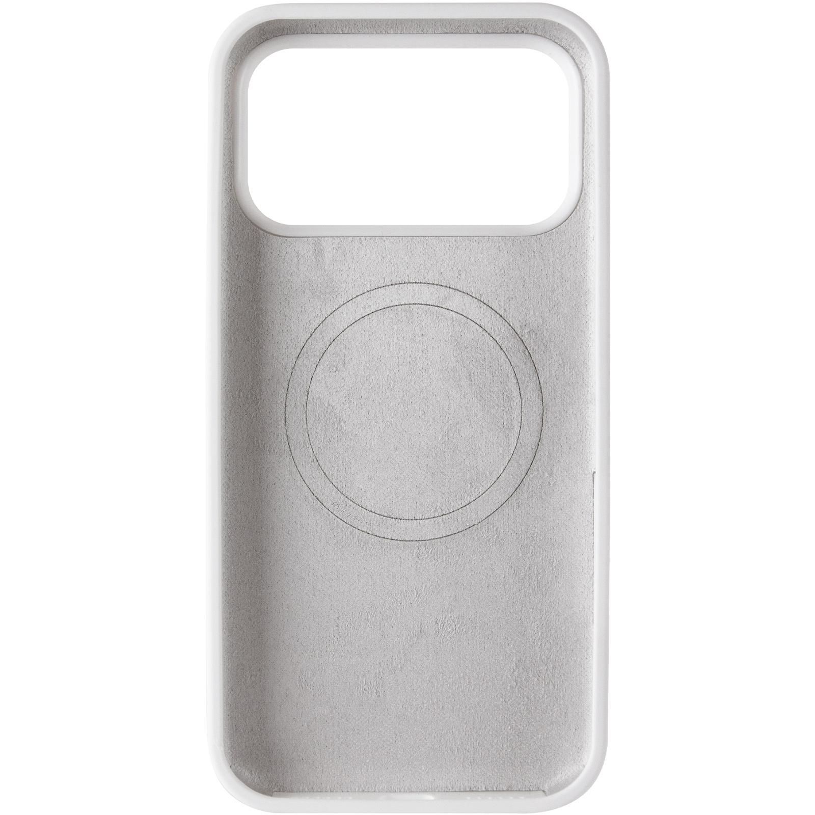 Чехол Silk Duo Color (AA) NO LOGO with Magnetic Fit для Apple iPhone 17 Pro Max / 18 Pro Max (6.9"), White 2, Силикон, купить оптом с доставкой