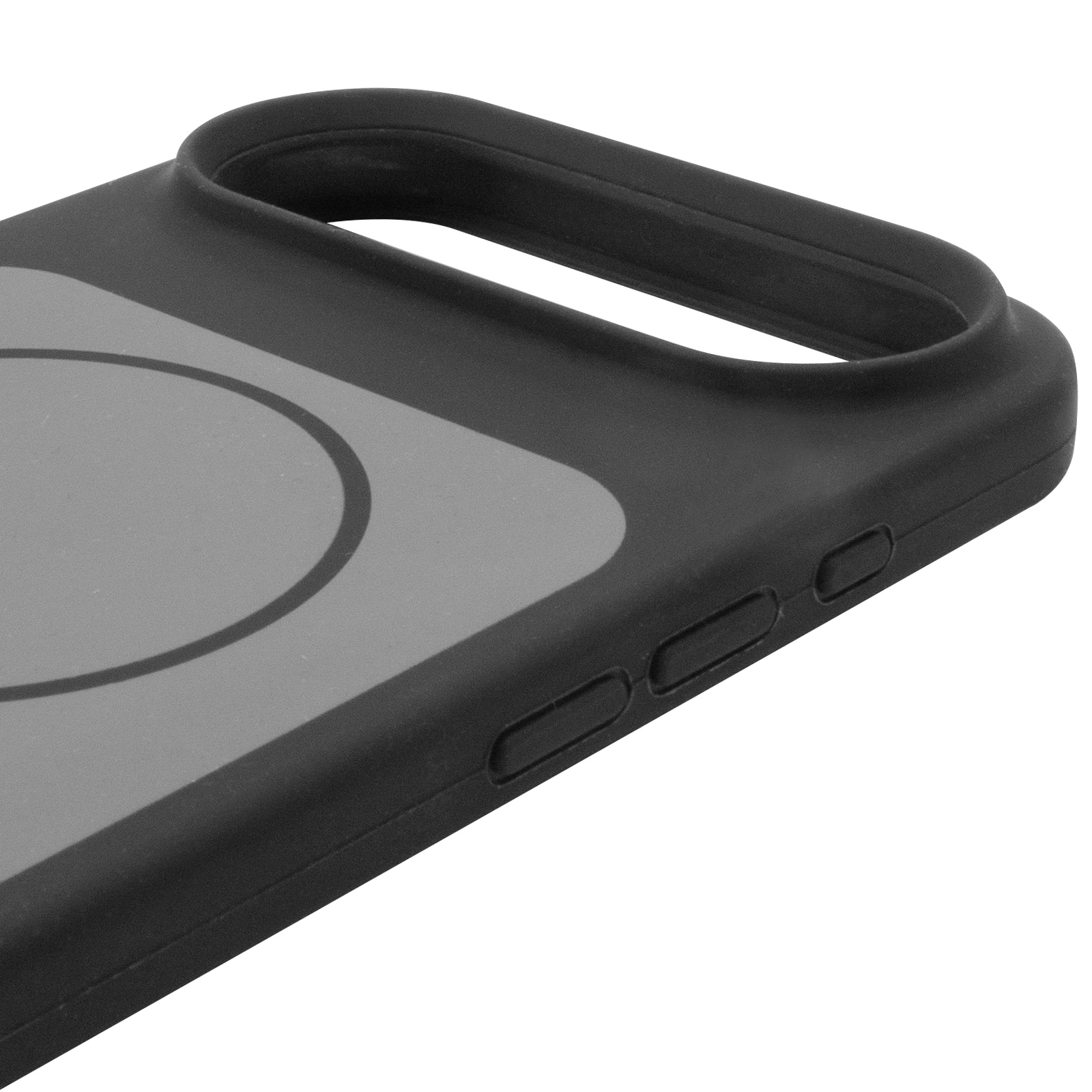 Чехол Silk Duo Color (AA) NO LOGO with Magnetic Fit для Apple iPhone 17 Air (6.5"), Black 4, Силикон, купить оптом с доставкой