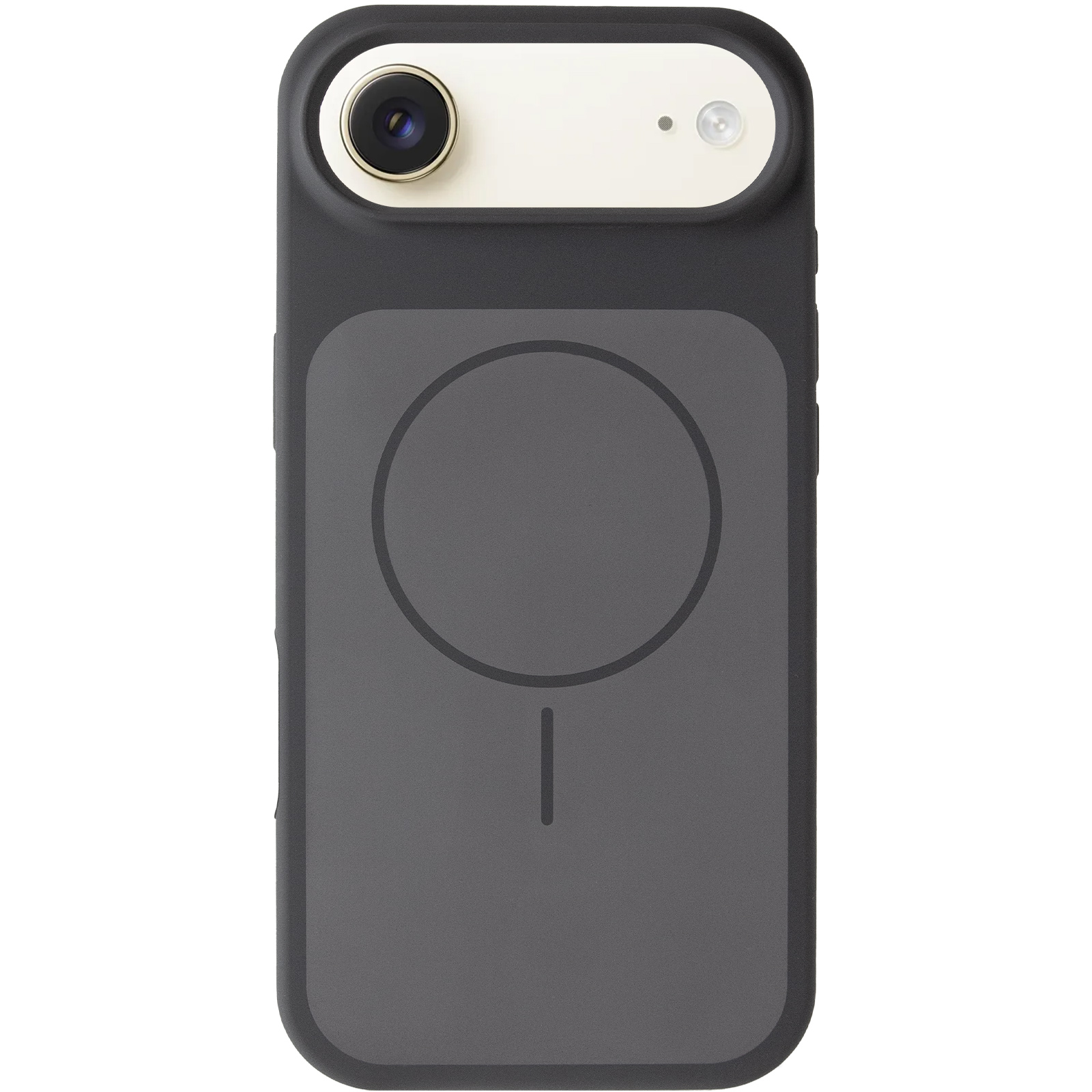 Чехол Silk Duo Color (AA) NO LOGO with Magnetic Fit для Apple iPhone 17 Air (6.5"), Gray 1, Силикон, купить оптом с доставкой