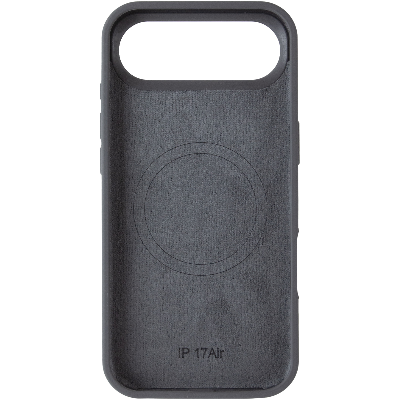 Чехол Silk Duo Color (AA) NO LOGO with Magnetic Fit для Apple iPhone 17 Air (6.5"), Gray 2, Силикон, купить оптом с доставкой