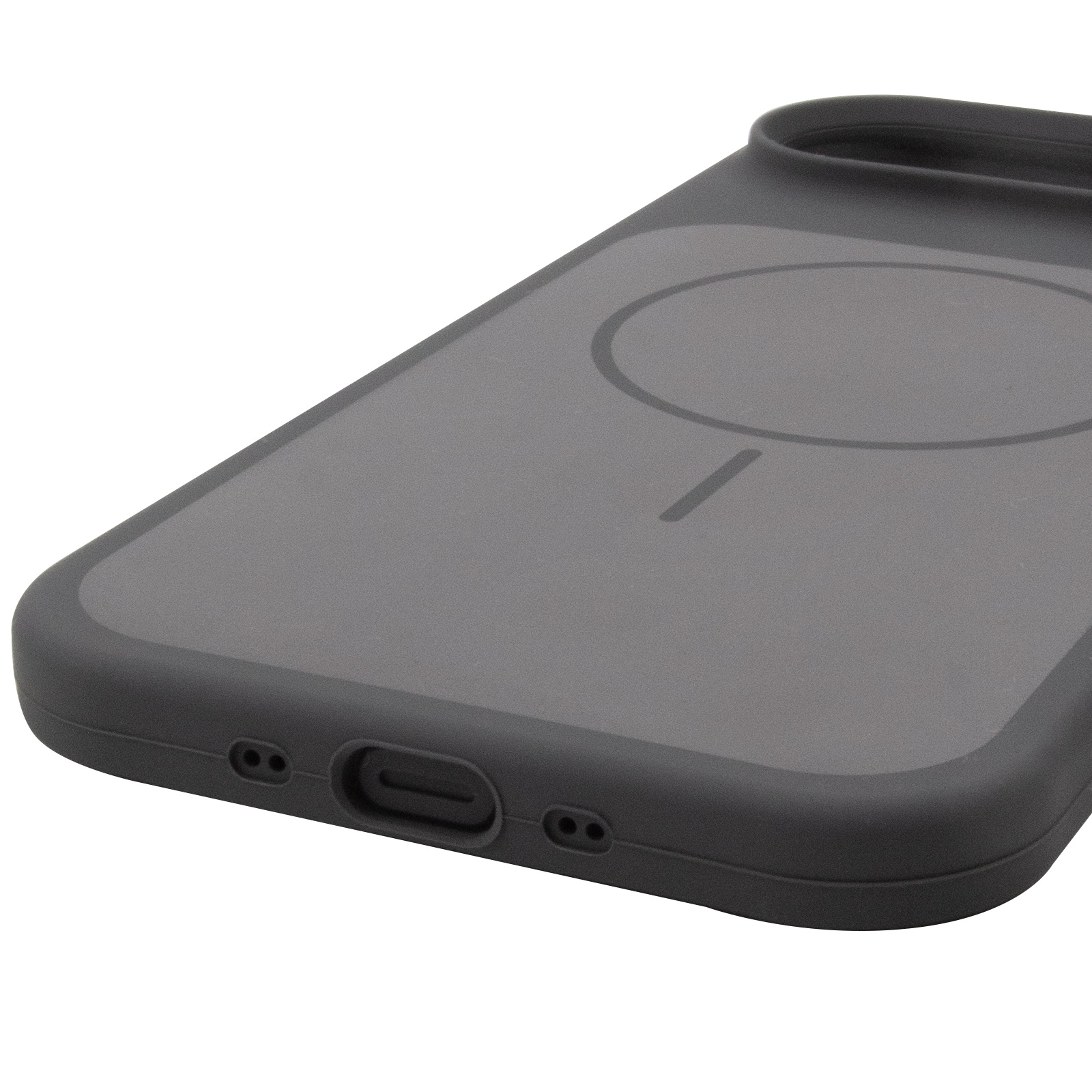 Чехол Silk Duo Color (AA) NO LOGO with Magnetic Fit для Apple iPhone 17 Air (6.5"), Gray 4, Силикон, купить оптом с доставкой
