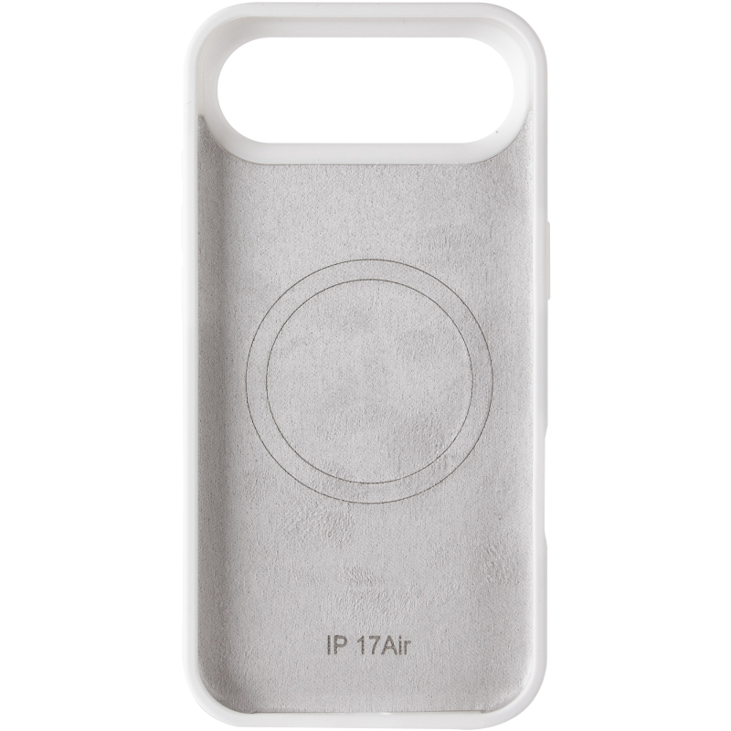 Чехол Silk Duo Color (AA) NO LOGO with Magnetic Fit для Apple iPhone 17 Air (6.5"), White 2, Силикон, купить оптом с доставкой