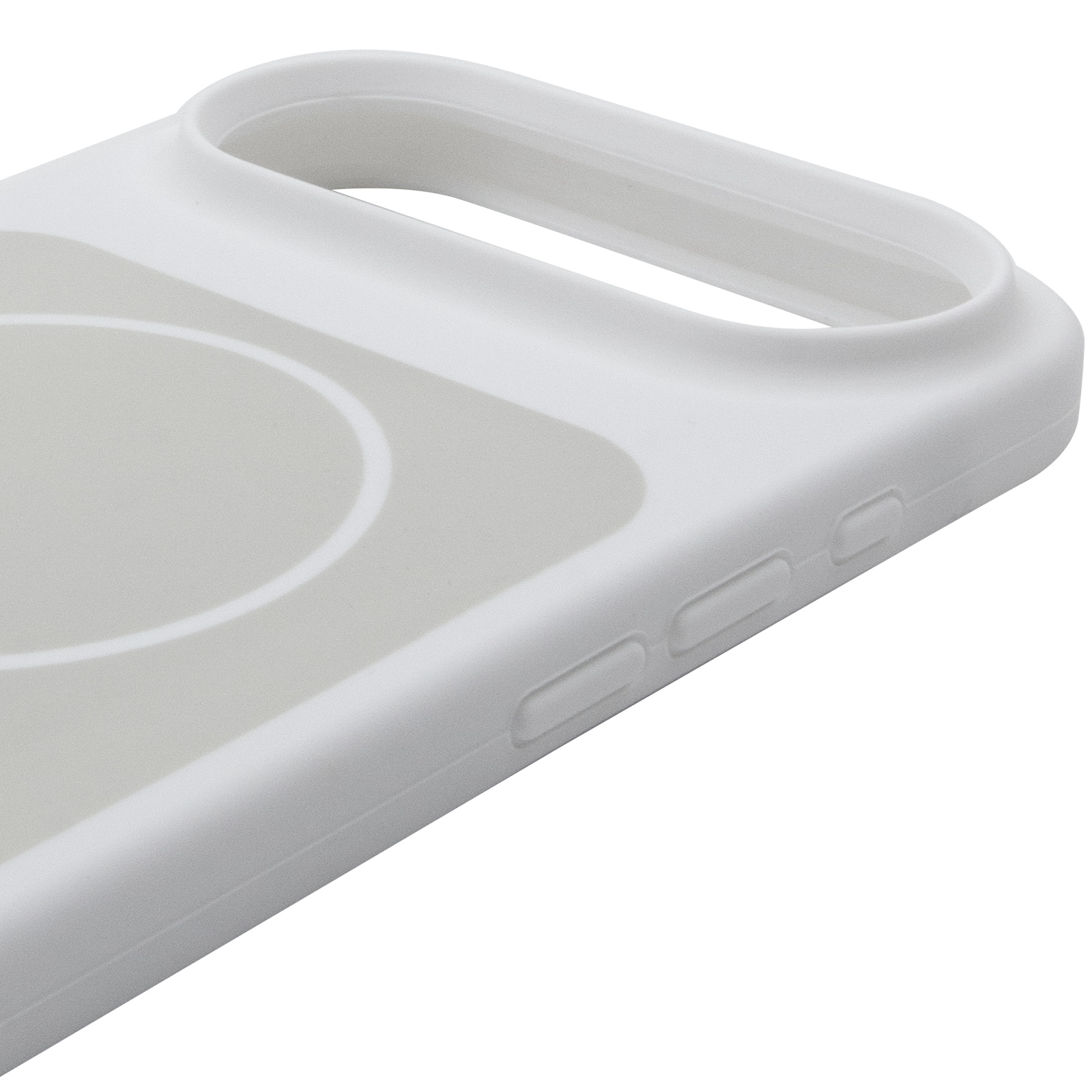Чехол Silk Duo Color (AA) NO LOGO with Magnetic Fit для Apple iPhone 17 Air (6.5"), White 3, Силикон, купить оптом с доставкой