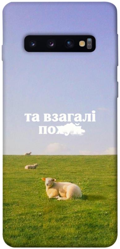 Чохол itsPrint Та взагалі.... для Samsung Galaxy S10, написи, купити оптом з доставкою