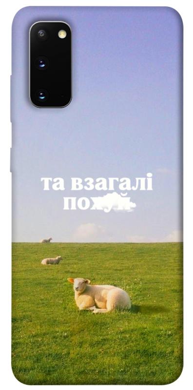 Чохол itsPrint Та взагалі.... для Samsung Galaxy S20, написи, купити оптом з доставкою