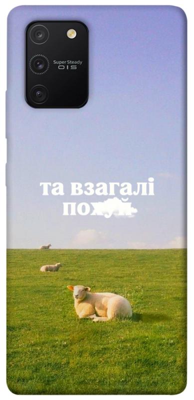 Чохол itsPrint Та взагалі.... для Samsung Galaxy S10 Lite, написи, купити оптом з доставкою