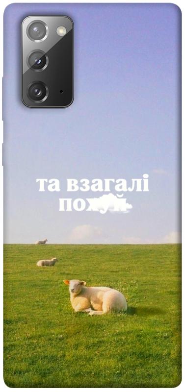 Чохол itsPrint Та взагалі.... для Samsung Galaxy Note 20, написи, купити оптом з доставкою