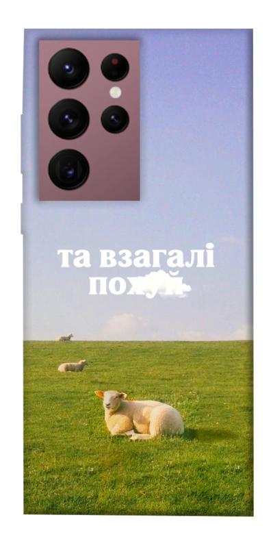 Чохол itsPrint Та взагалі.... для Samsung Galaxy S22 Ultra, написи, купити оптом з доставкою