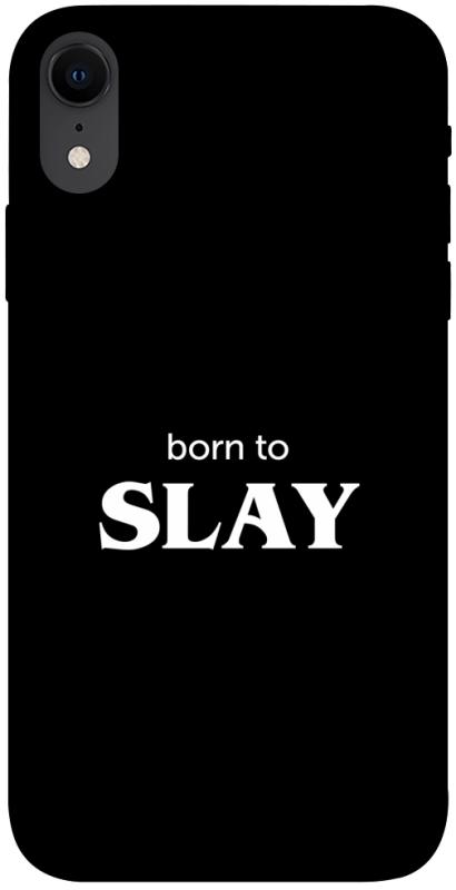 Чохол itsPrint Slay для Apple iPhone XR (6.1"), написи, купити оптом з доставкою