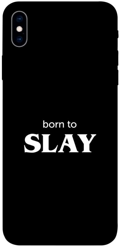 Чохол itsPrint Slay для Apple iPhone XS Max (6.5"), написи, купити оптом з доставкою