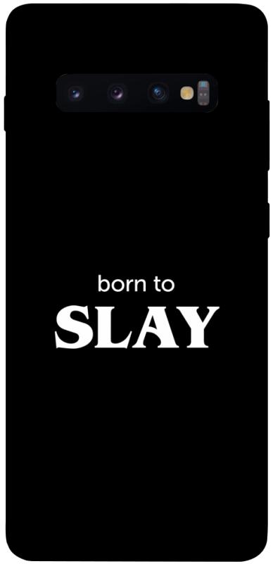 Чохол itsPrint Slay для Samsung Galaxy S10+, написи, купити оптом з доставкою