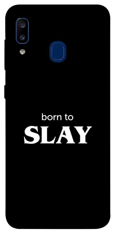 Чохол itsPrint Slay для Samsung Galaxy A20 / A30, написи, купити оптом з доставкою