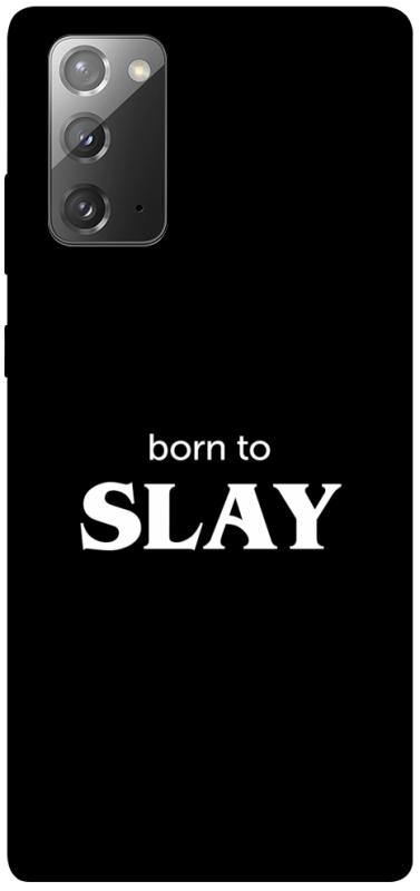 Чохол itsPrint Slay для Samsung Galaxy Note 20, написи, купити оптом з доставкою